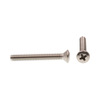 Prime-Line Machine Screw, Oval Head Phillip Drive #10-24 X 1-1/2in 18-8 Stainless Steel 25PK 9011055